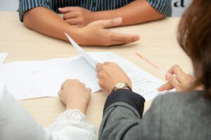 Candidate vetting process including interviews and credential verification